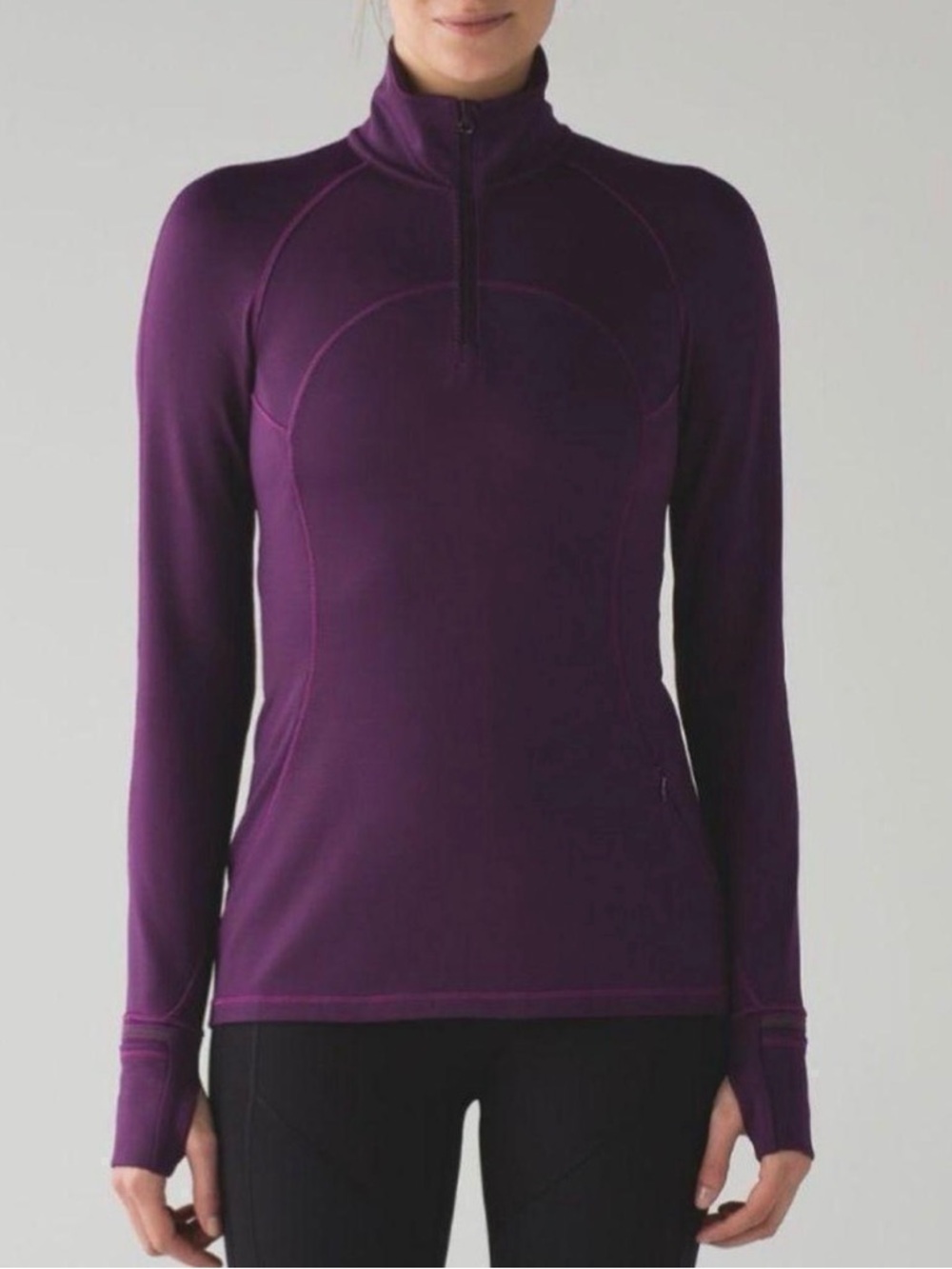 Lululemon First Mile Quarter-Zip Performance Pullover